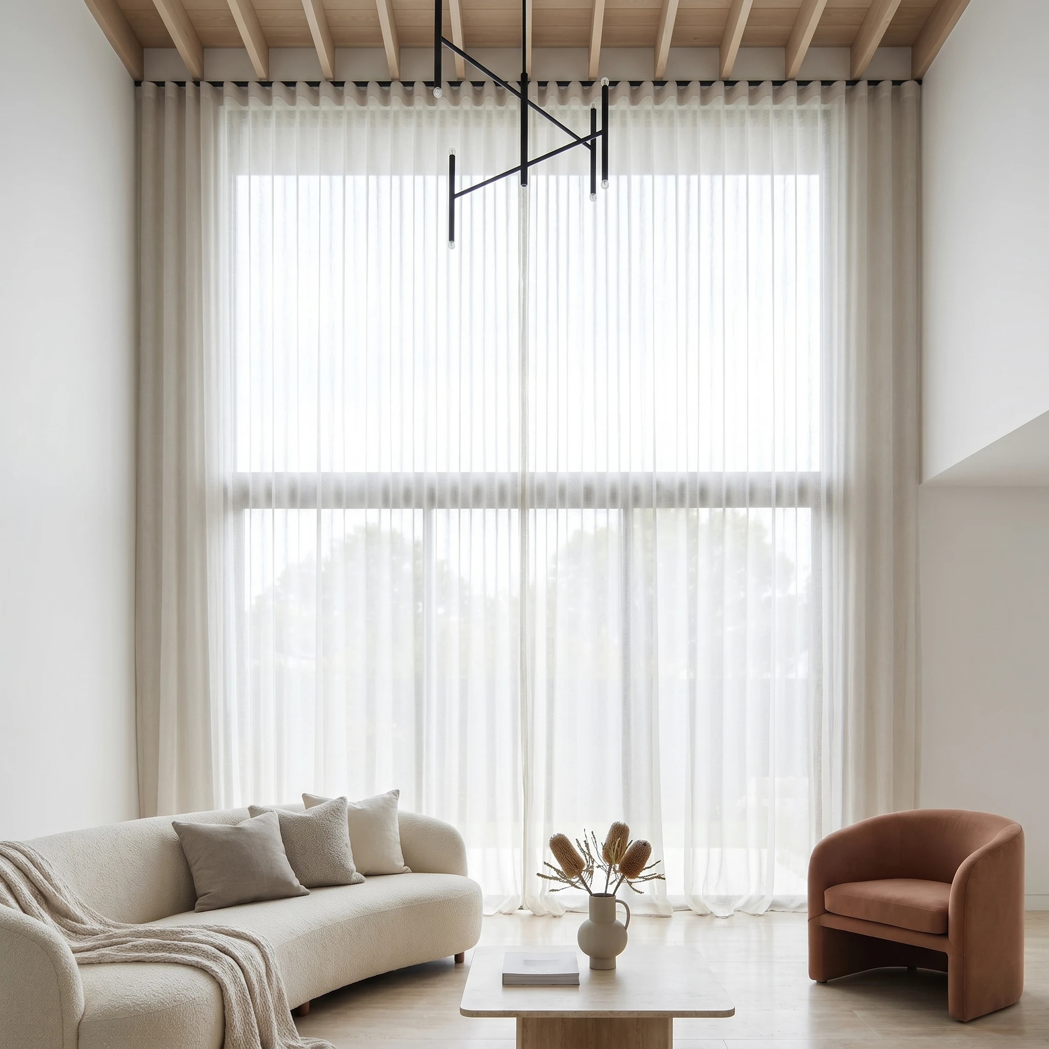 Pearl Montreux Sheer Curtain
