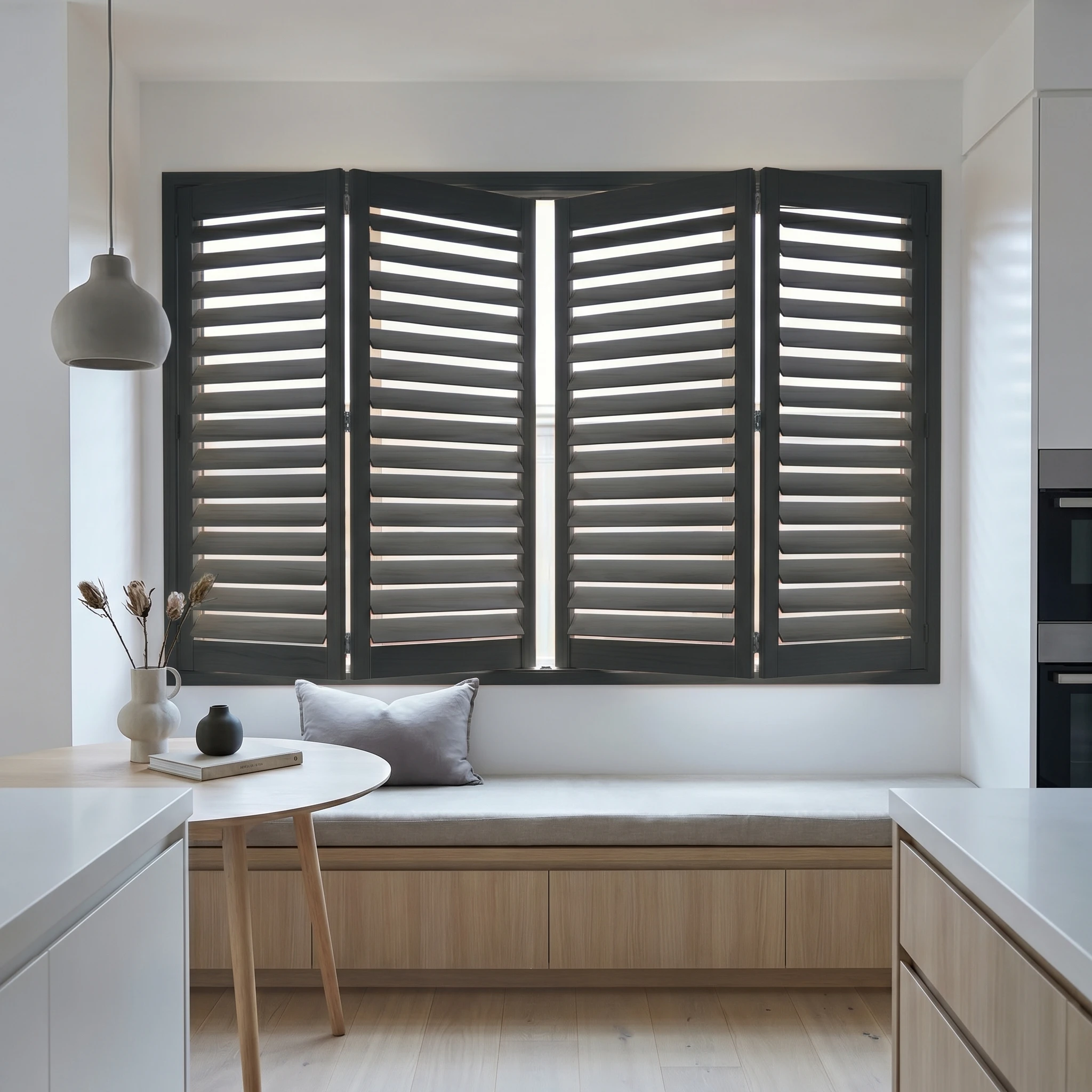 Premium Polyshield PVC Shutter Black