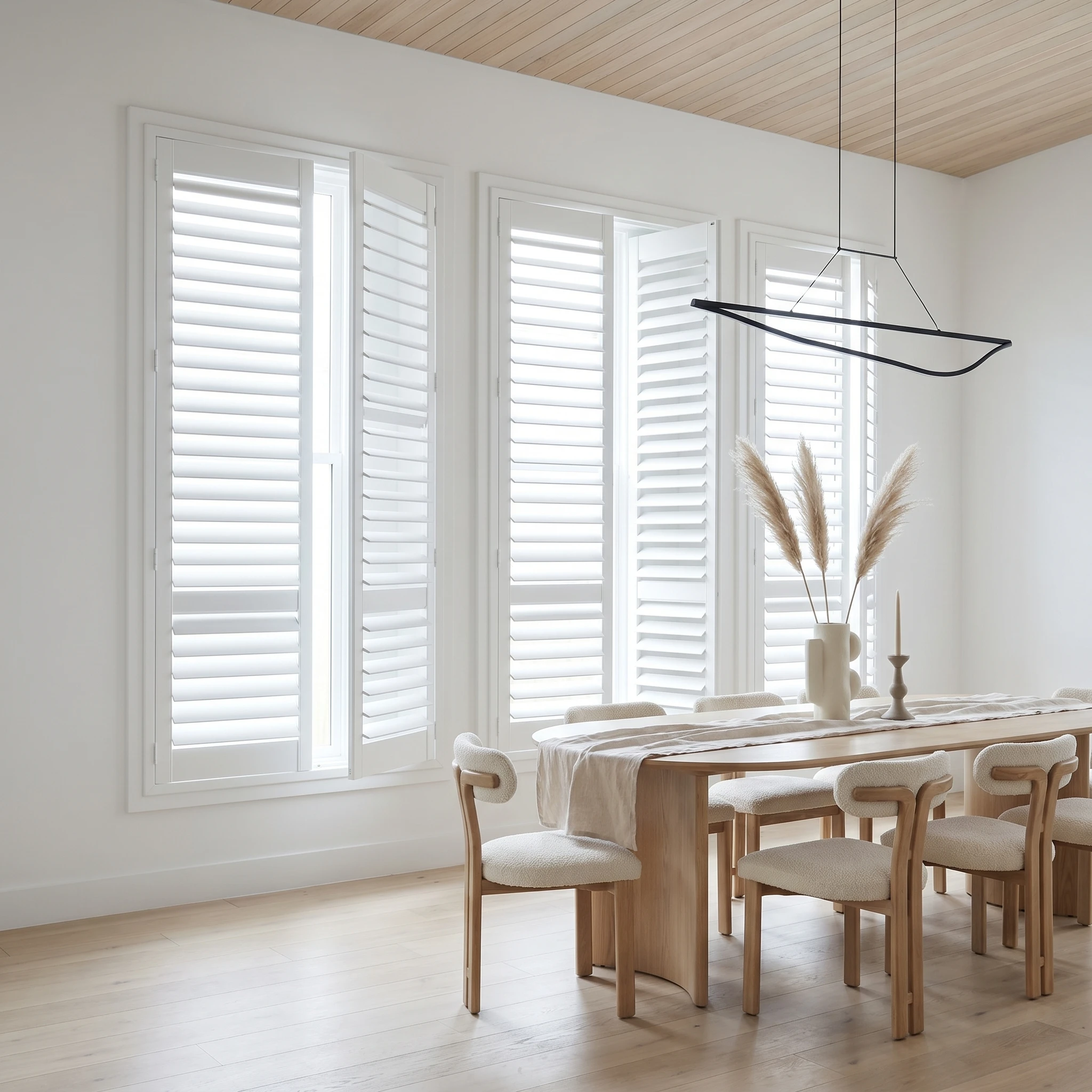 Premium Polyshield PVC Shutter Vivid White