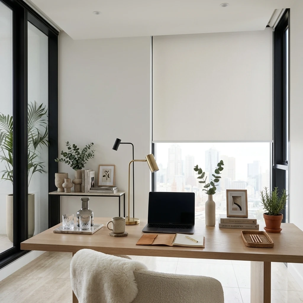 Pebble Kew Blockout Roller Blind
