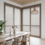 Premium Timber Shutter Stain-Choclate