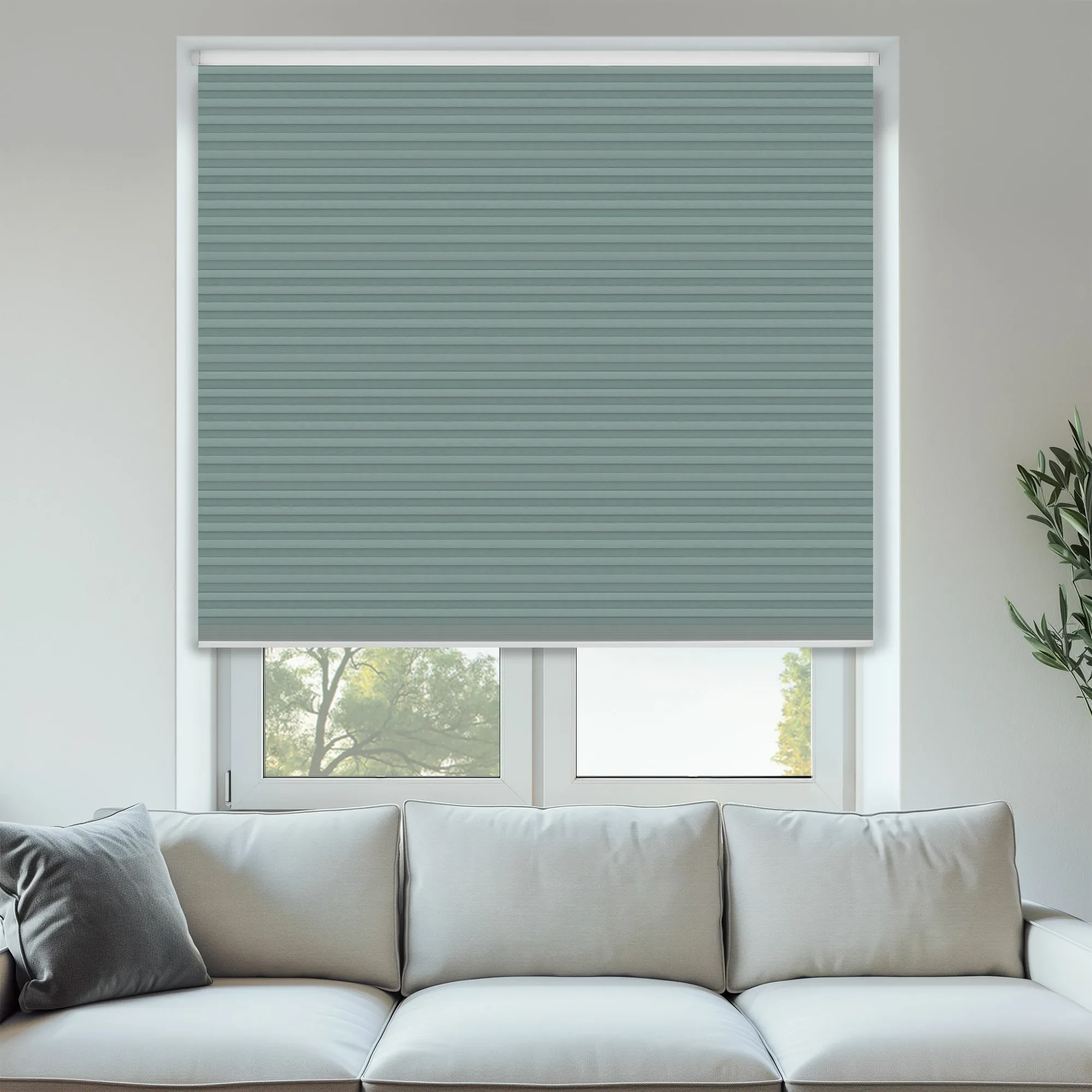 Mineral Blockout 25mm Honeycomb Blind