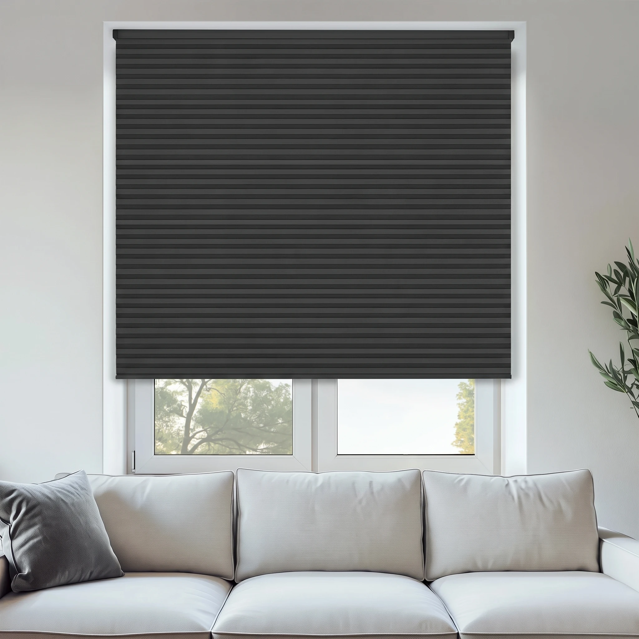 Granite Blockout 25mm Honeycomb Blind
