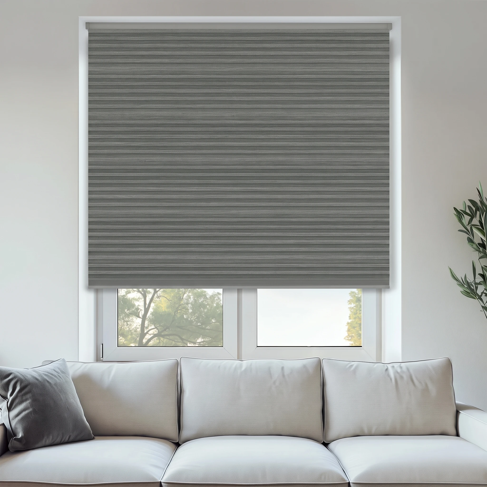 Midnight Blockout 25mm Honeycomb Blind
