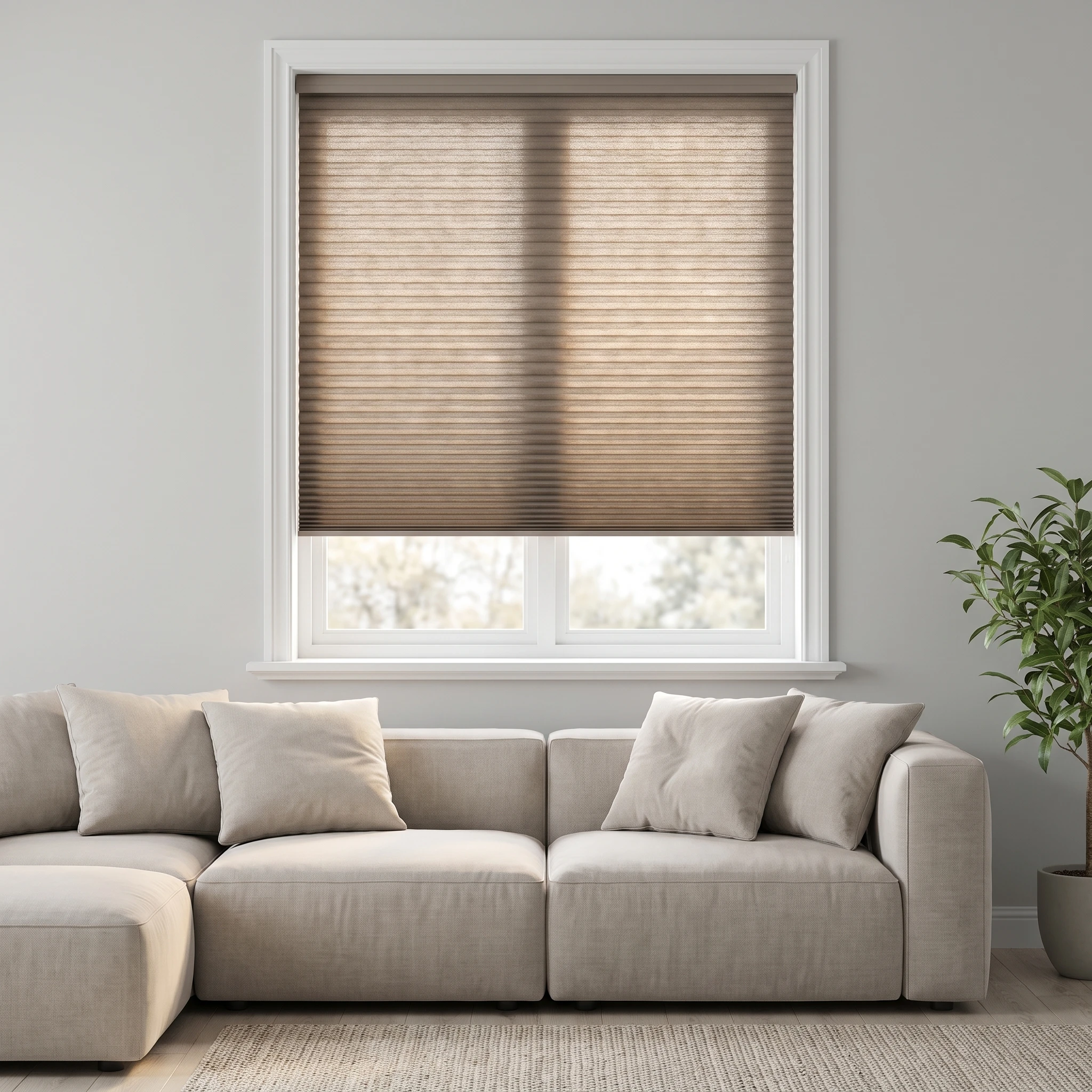 Truffle filtering 25mm Honeycomb Blind