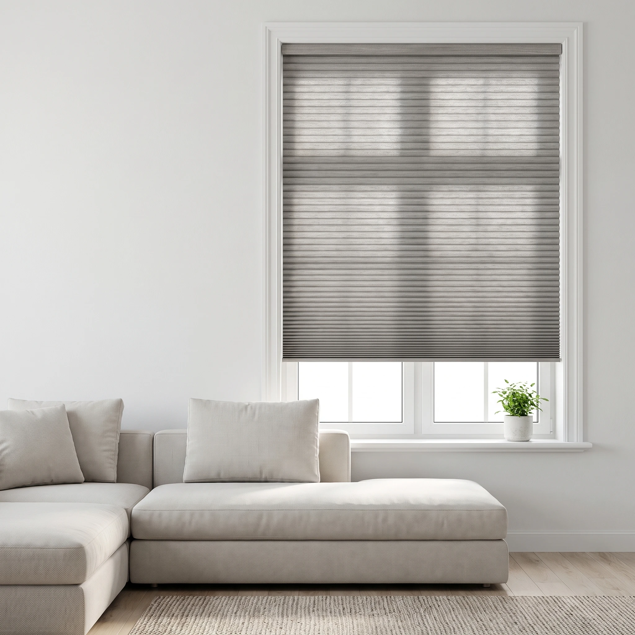 Mushroom Light filtering 25mm Honeycomb Blind