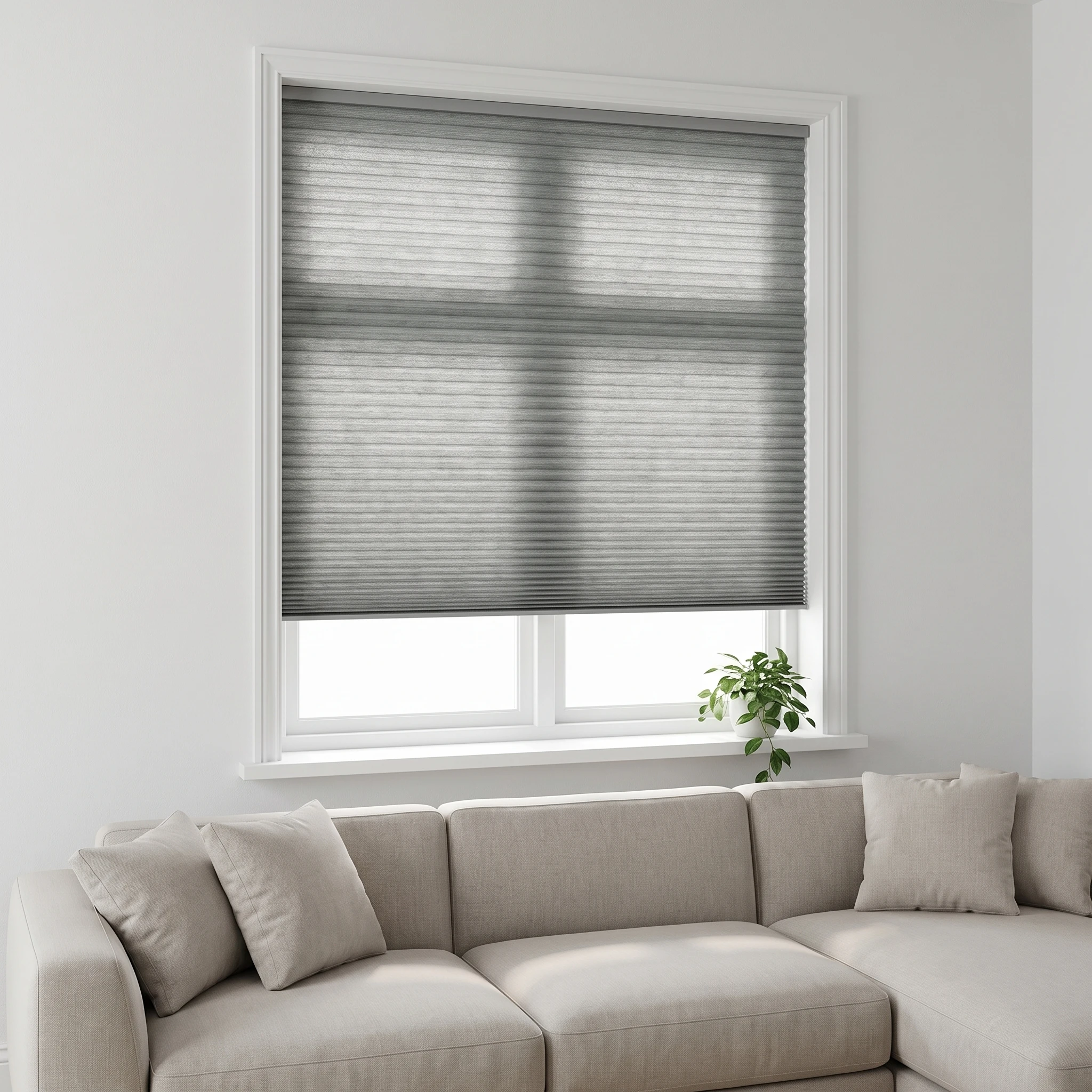 Mushroom Light filtering 25mm Honeycomb Blind