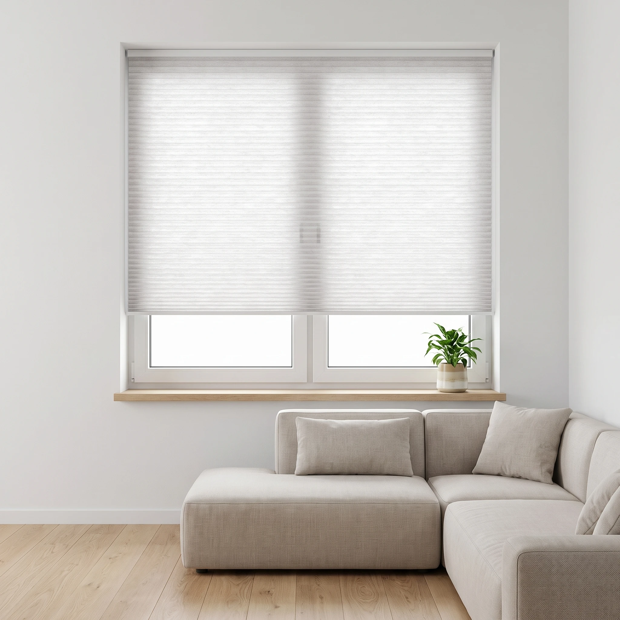 Frost filtering 25mm Honeycomb Blind