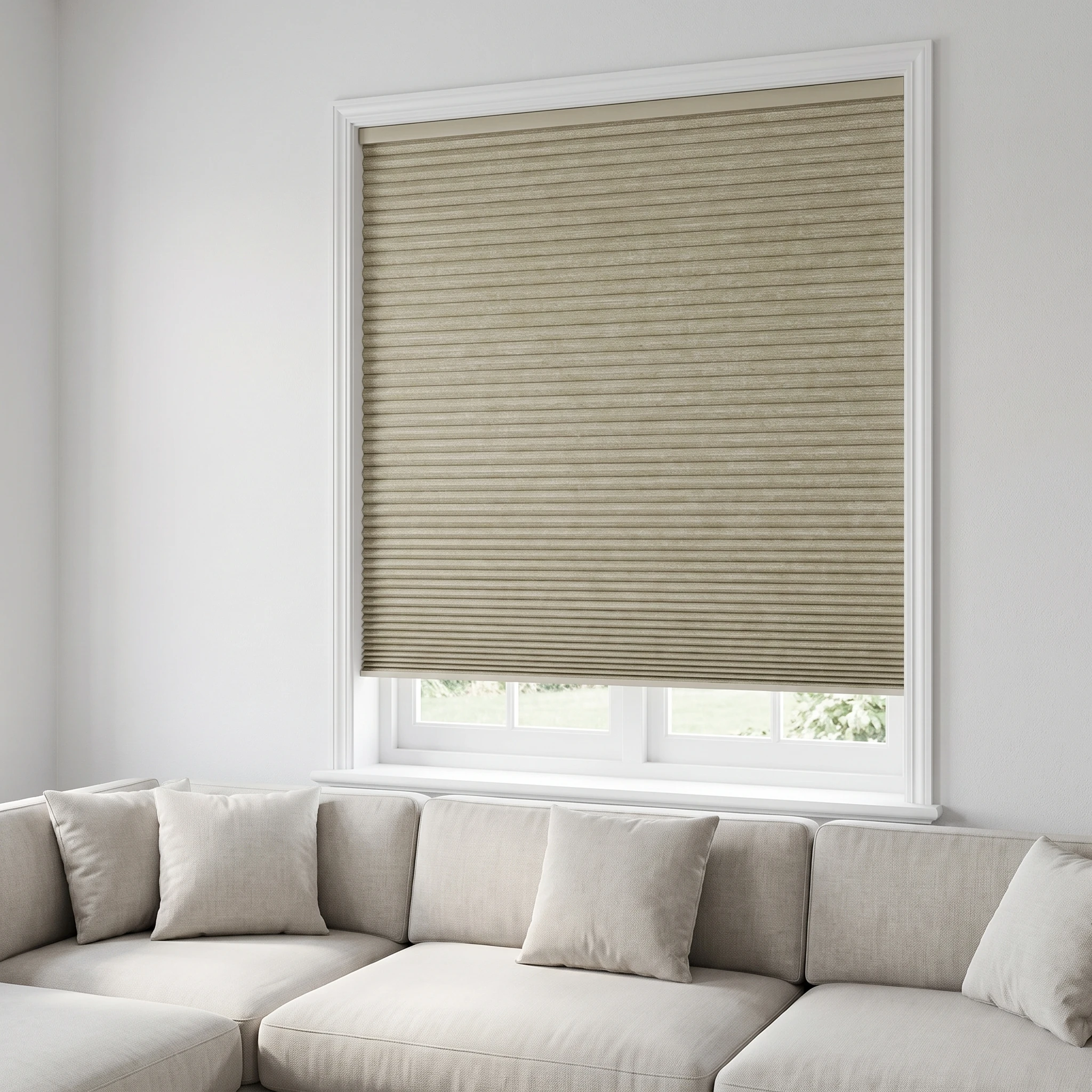 Barley Blockout 25mm Honeycomb Blind