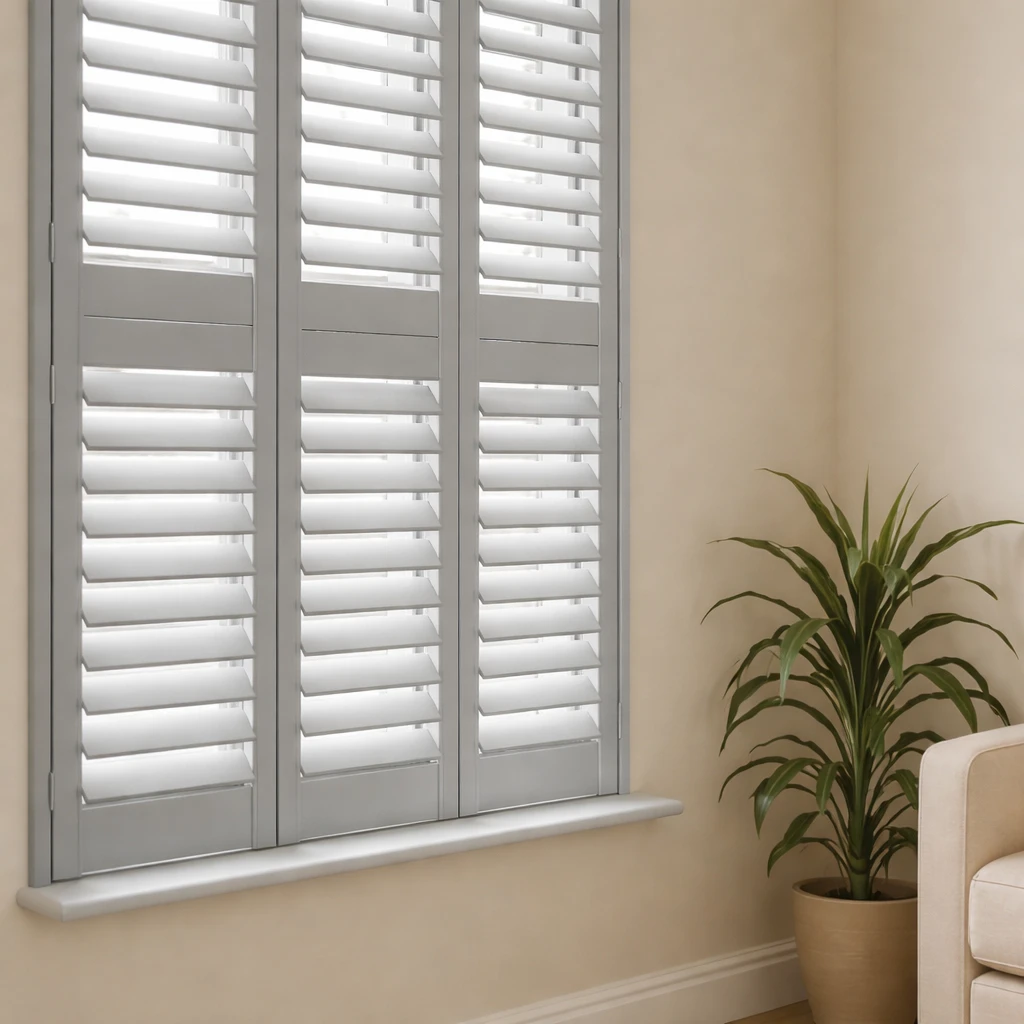 071445-light-grey-plantation-shutters-in-modern-interior 071445-light-grey-plantation-shutters-in-modern-interior