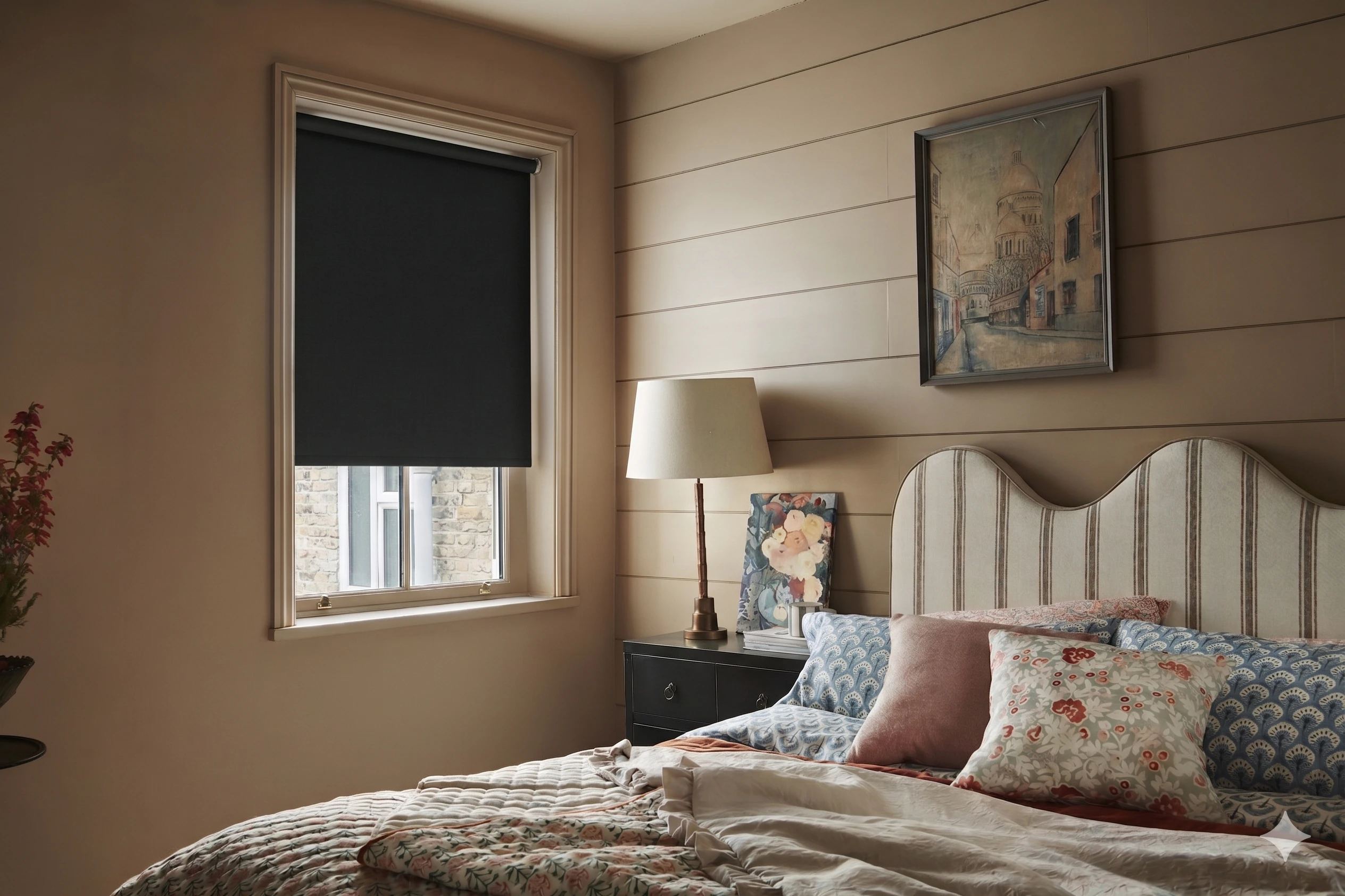 Blackout Roller Blind Polaris Black