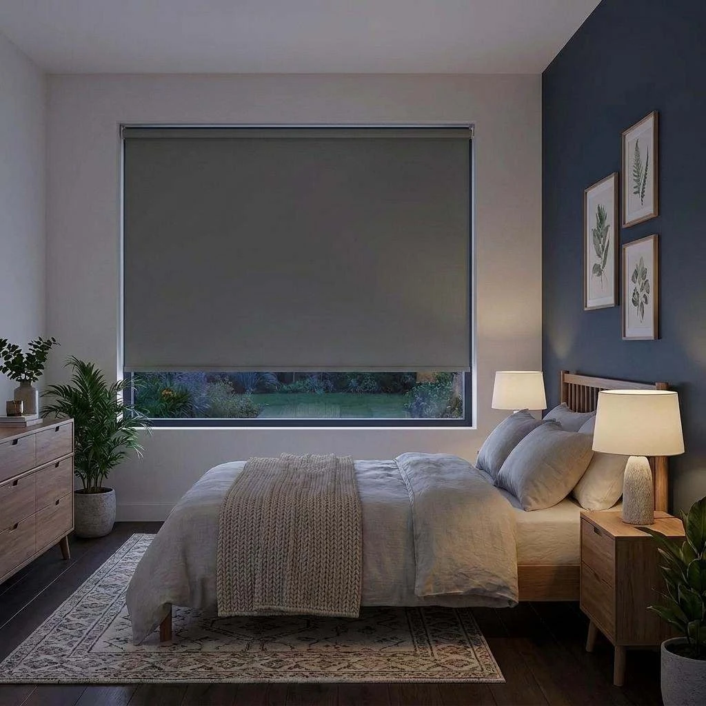 Blackout Roller Blind Polaris Grey