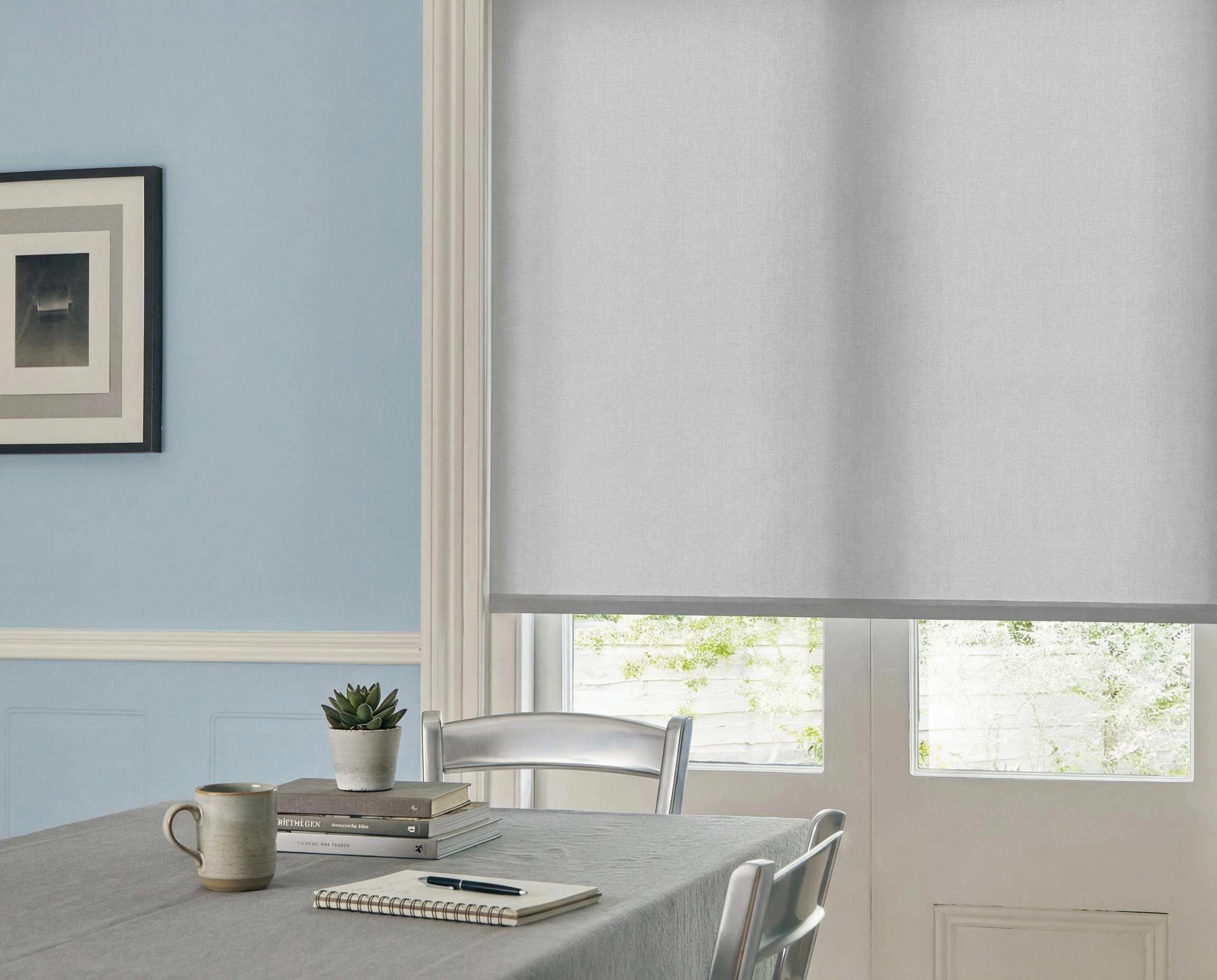 Light Filtering Roller Blind Polaris Light Grey
